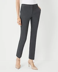 Ann Taylor The Ankle Pant Seasonless Stretch Modern Charcoal Women's