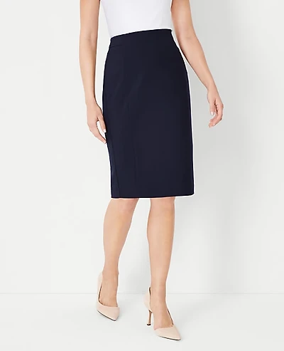 Ann Taylor The Seamed Pencil Skirt Seasonless Stretch Women's