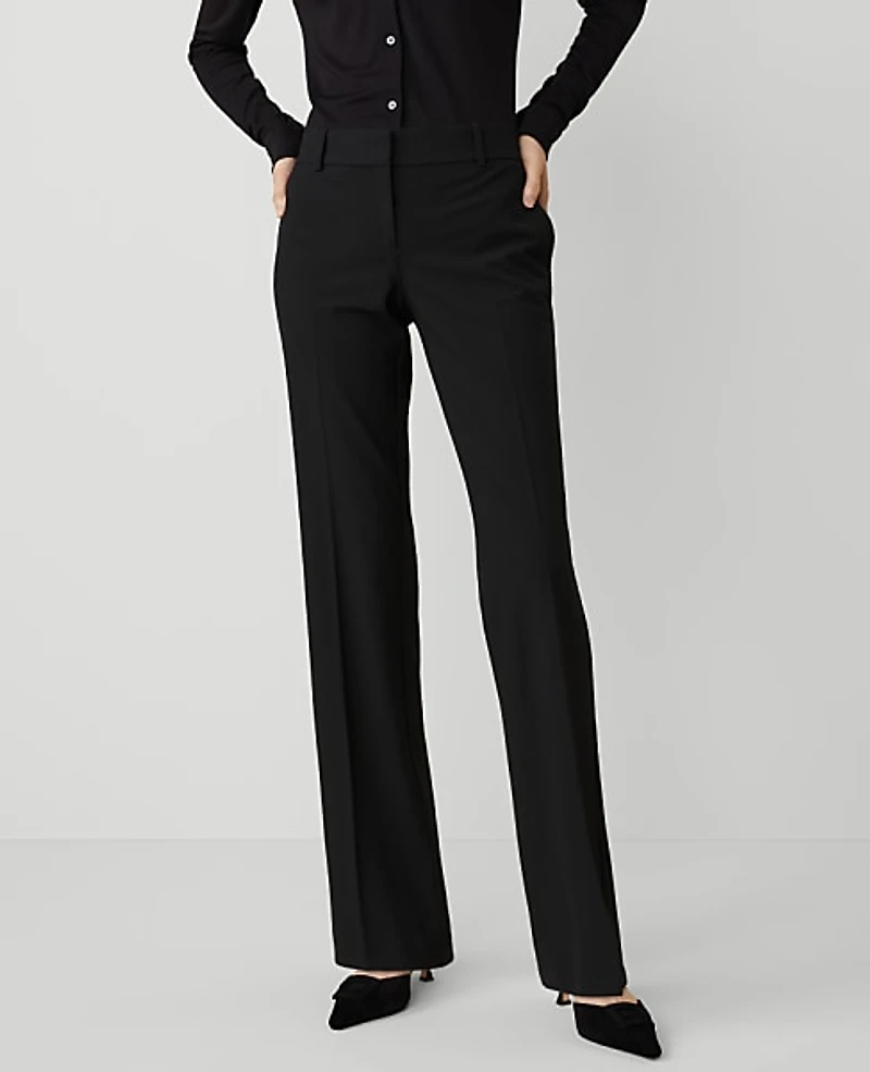 Ann Taylor The Petite Mid Rise Trouser Seasonless Stretch Women's