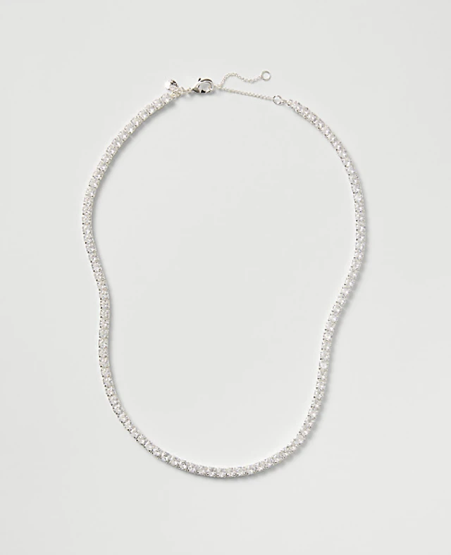 Ann Taylor Tennis Necklace Women's