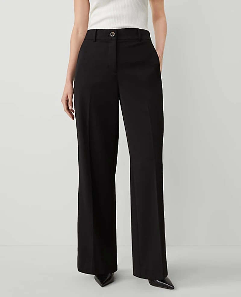 Ann Taylor The Perfect Wide-Leg Pant — Curvy Fit Women's