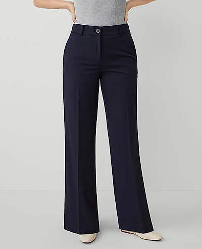 Ann Taylor The Petite Perfect Wide-Leg Pant — Curvy Fit Women's