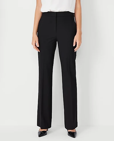 Ann Taylor The Petite High Rise Trouser Seasonless Stretch - Curvy Fit Women's