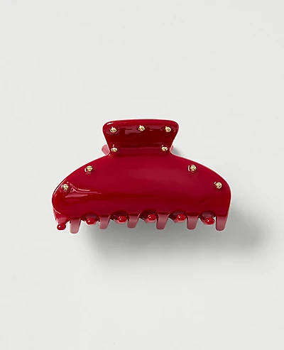 Ann Taylor Studded Acetate Hair Clip Women's