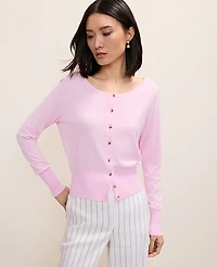Ann Taylor Scoop Neck Cardigan Women's