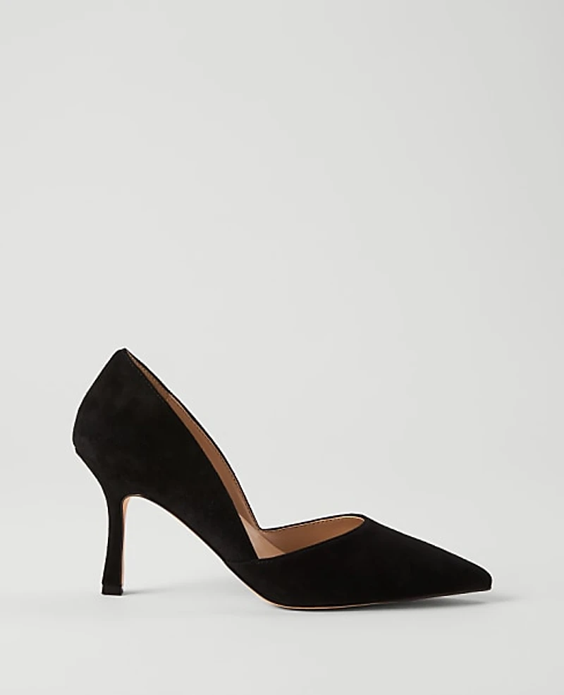 Ann Taylor Azra Suede Pump Women's