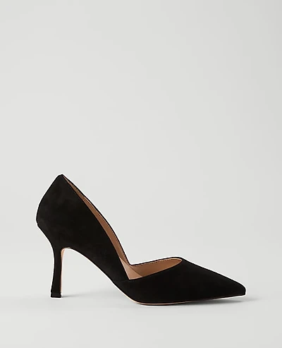 Ann Taylor Azra Suede Pump Women's