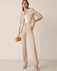 Ann Taylor The High Rise Skinny Trouser Bi-Stretch Toasted Oat Women's