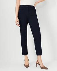 Ann Taylor The Petite Cotton Crop Pant Women's