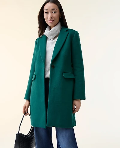 Ann Taylor Chesterfield Coat Women's