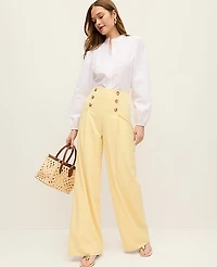 Ann Taylor The Wide-Leg Sailor Pant Sun Soaked Women's