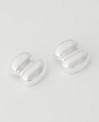 Ann Taylor Double Metal Stud Earrings Women's