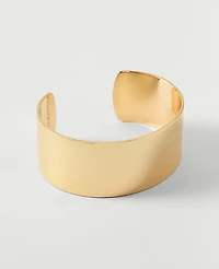 Ann Taylor Metal Cuff Bracelet Goldtone Women's