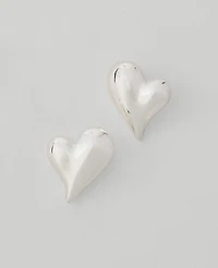 Ann Taylor Mini Heart Stud Earrings Women's