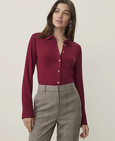 Ann Taylor Button Down Shirt Women's