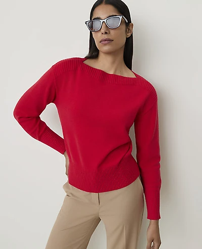 Ann Taylor Boatneck Sweater Women's