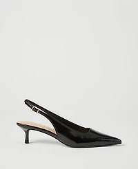 Ann Taylor Patent Slingback Pump Women's