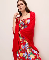 Ann Taylor Wrap Poncho Women's
