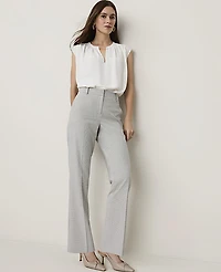 Ann Taylor The Sophia Pant Windowpane Black/White Small Check Women's