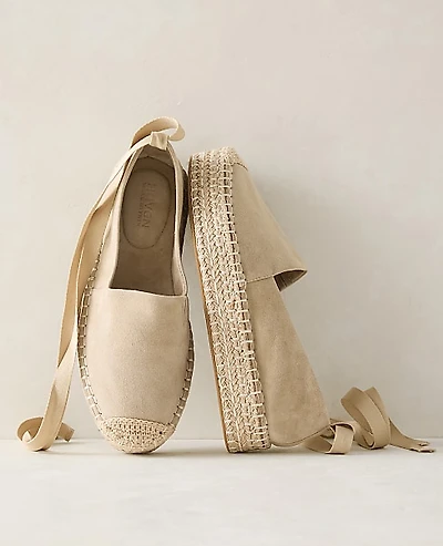 Ann Taylor Haven Well Within Suede Espadrilles Size 6 Cortado Women's
