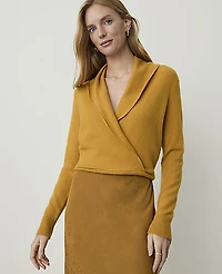 Ann Taylor Shawl Collar Sweater Women's