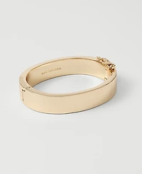 Ann Taylor Metal Cuff Bracelet Goldtone Women's
