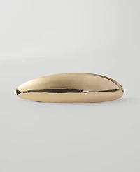 Ann Taylor Weekend Metal Hair Barrette Goldtone Women's
