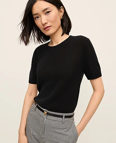 Ann Taylor Petite Modern Sweater T-Shirt Women's