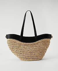 Ann Taylor Straw Tote Women's