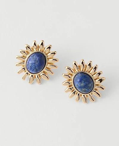 Ann Taylor Sun Stone Stud Earrings Women's