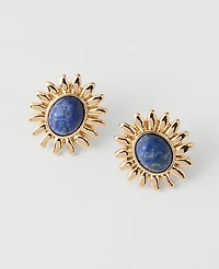Ann Taylor Sun Stone Stud Earrings Women's