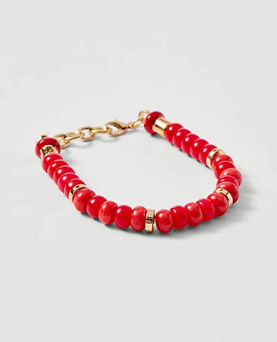 Ann Taylor Beaded Bracelet Aperol Women's