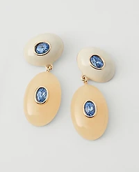 Ann Taylor Double Crystal Drop Earrings Women's