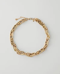 Ann Taylor Chunky Chain Necklace Goldtone Women's