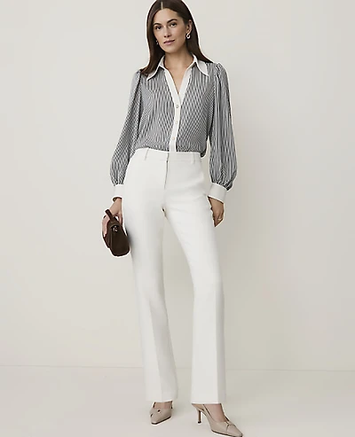 Ann Taylor The Petite Sophia Pant Winter White Women's
