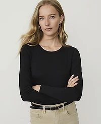 Ann Taylor Crew Neck Top Women's