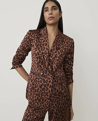 Ann Taylor The Crosby Blazer Brown Women's