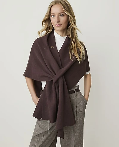 Ann Taylor Weekend Wrap Poncho Women's