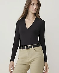 Ann Taylor Petite V-Neck Top Women's