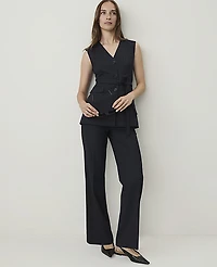 Ann Taylor The Pinstripe Caroline Pant Navy Stripe Women's