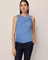 Ann Taylor Draped Sleeveless Top Women's