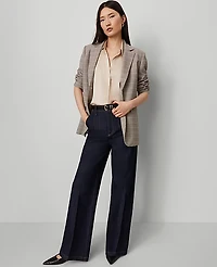 Ann Taylor The Darted Waist Trouser Jean Classic Rinse Wash Women's