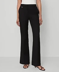 Ann Taylor The Slim Flare Trouser Bi-Stretch - Curvy Fit Women's