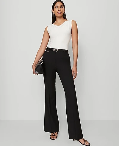 Ann Taylor The Petite Slim Flare Trouser Bi-Stretch Women's