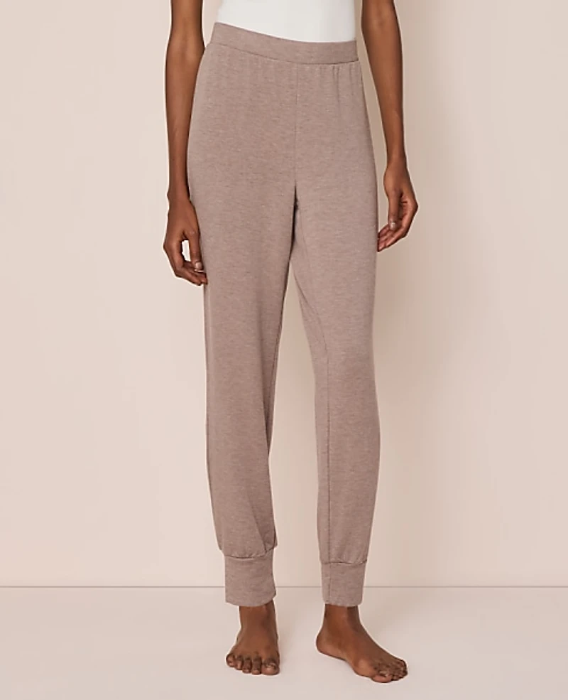 Ann Taylor Jogger Lounge Pant Cardamom Heather Women's