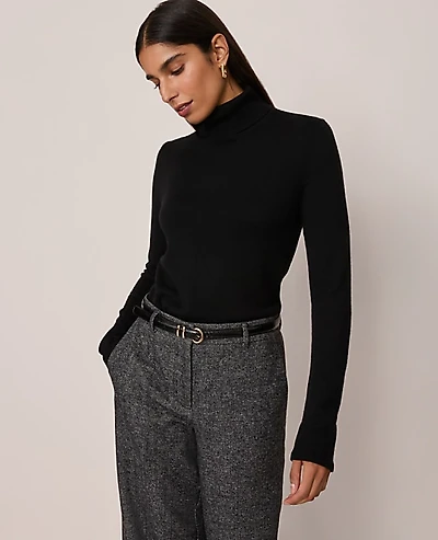 Ann Taylor Petite Essential Turtleneck Sweater Women's