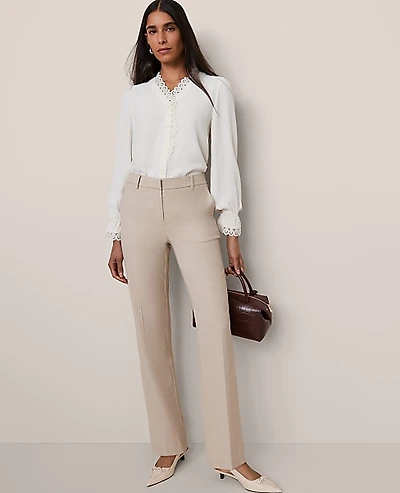 Ann Taylor The Sophia Pant Size 10 Fresh Sand Women's