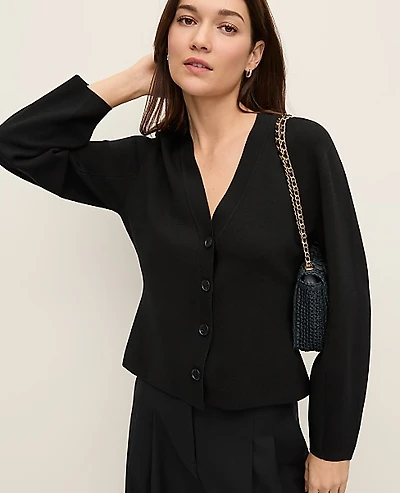 Ann Taylor V-Neck Cardigan Women's