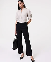 Ann Taylor The Relaxed Jayne Trouser Textured Crepe Women's