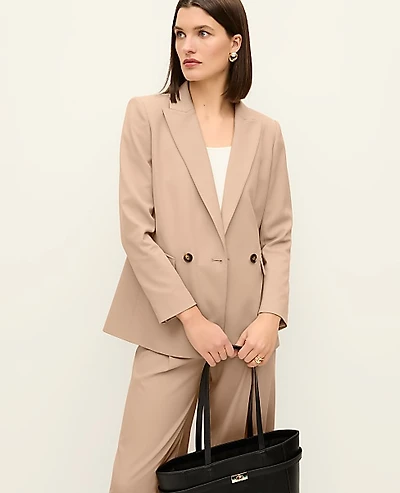 Ann Taylor The Modern Blazer Cool Sesame Women's